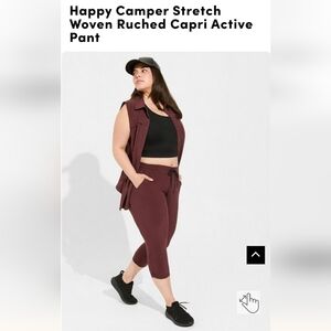 NWT Torrid happy camper, Stretch Woven Active Pant plus size 5x
